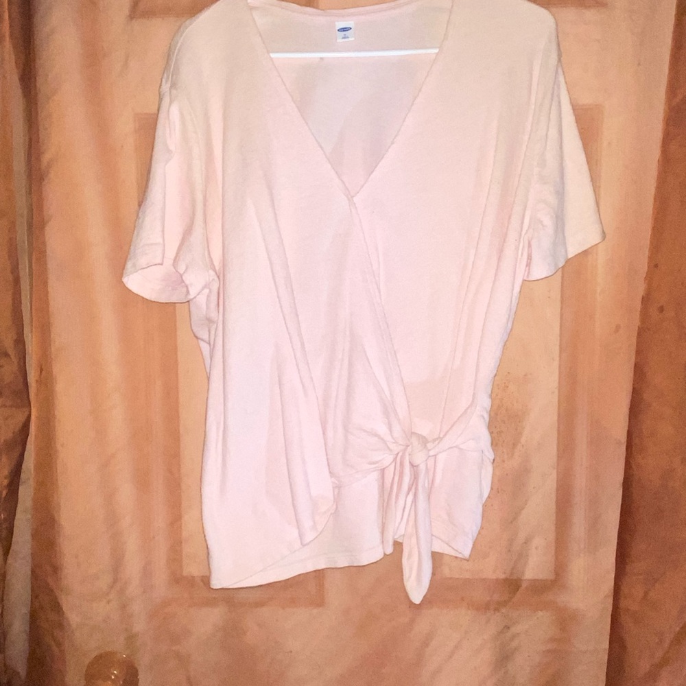 Old Navy wrap around shirt